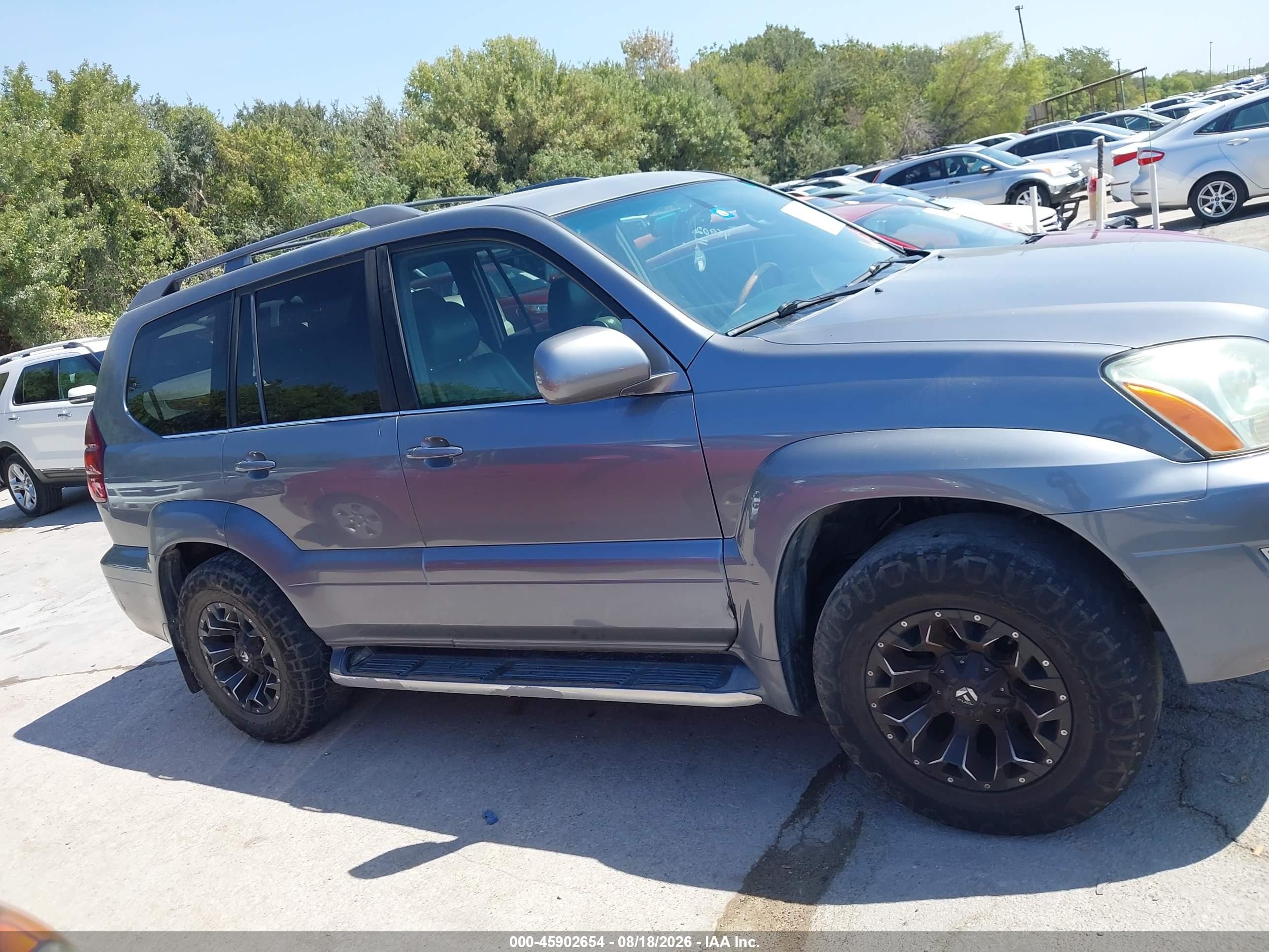 2003 Lexus Gx 470   Gray vin: JTJBT20X230014962