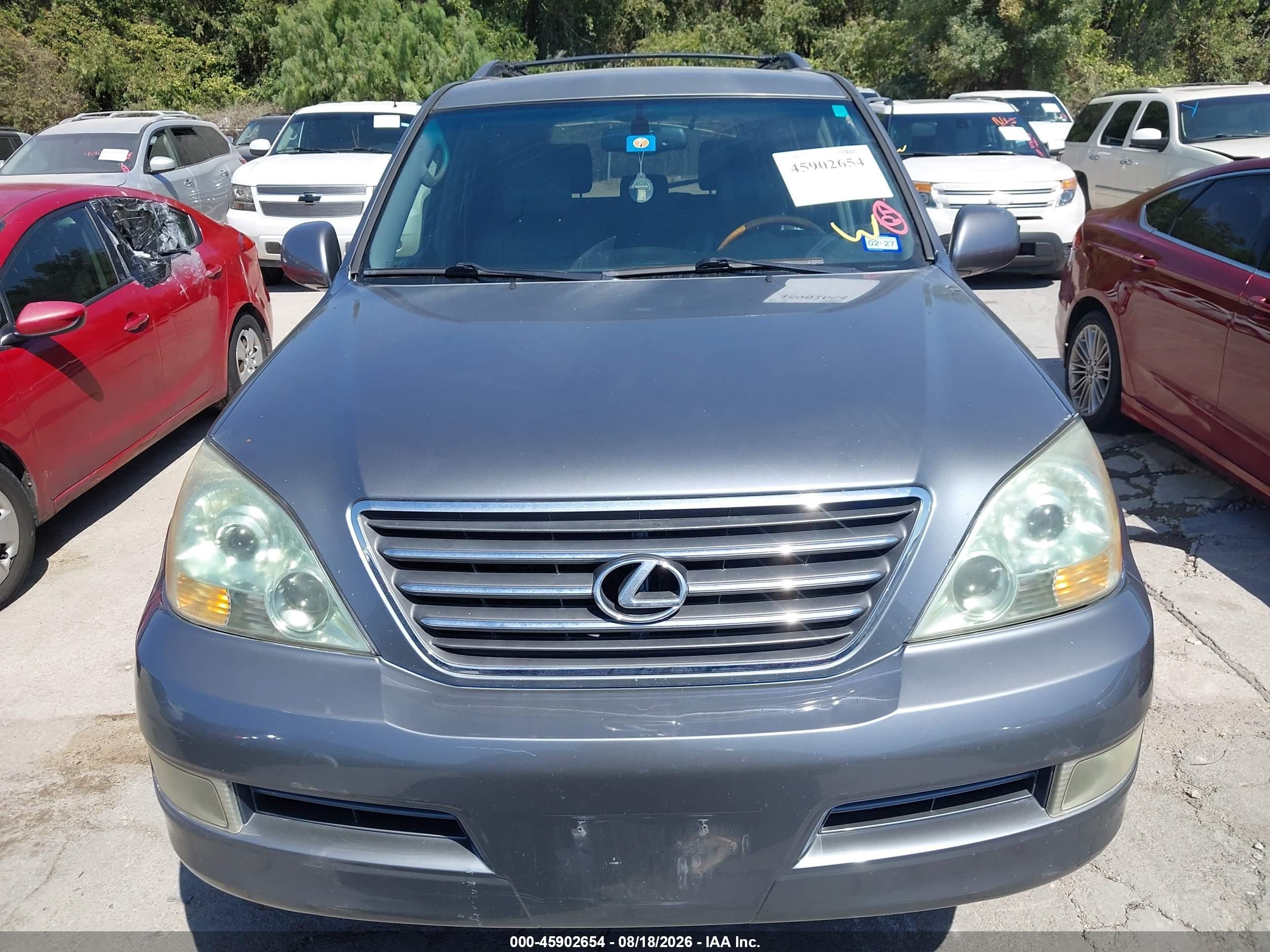 2003 Lexus Gx 470   Gray vin: JTJBT20X230014962