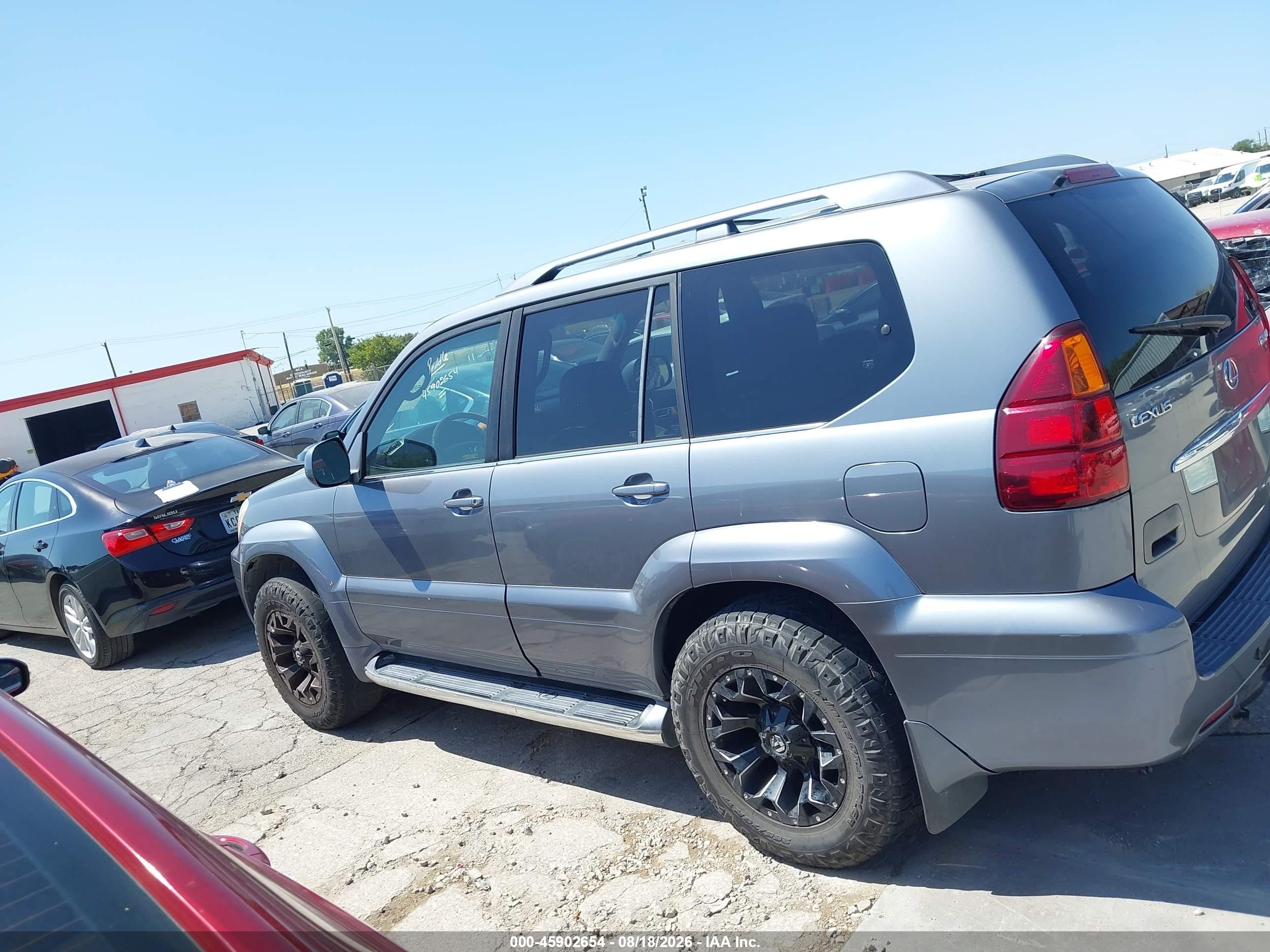 2003 Lexus Gx 470   Gray vin: JTJBT20X230014962