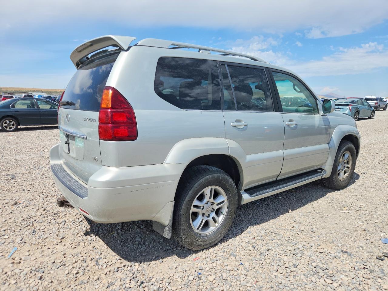 2004 Lexus Gx 470 Silver vin: JTJBT20X240025395