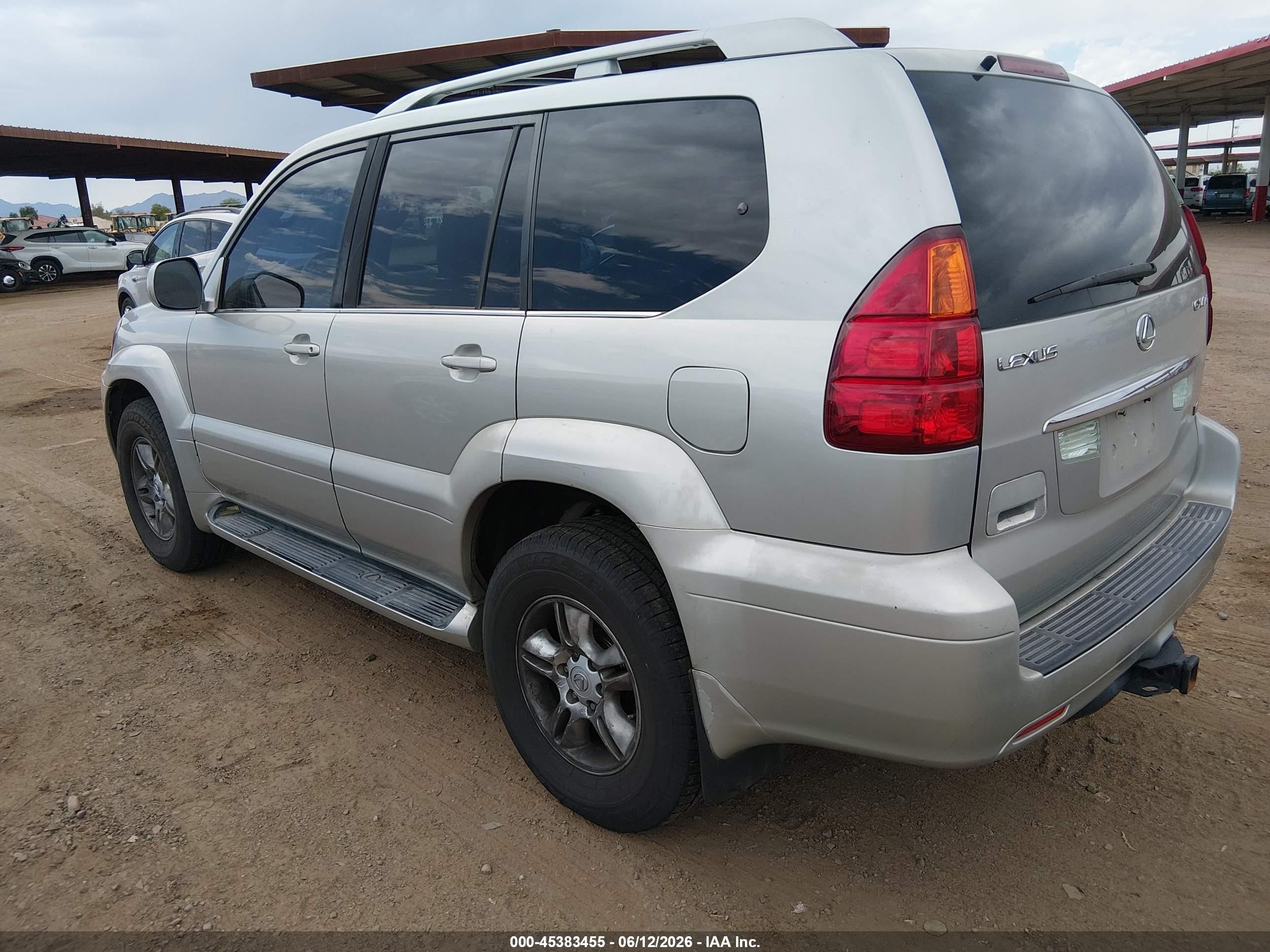 2004 Lexus Gx 470   Серый vin: JTJBT20X240026868