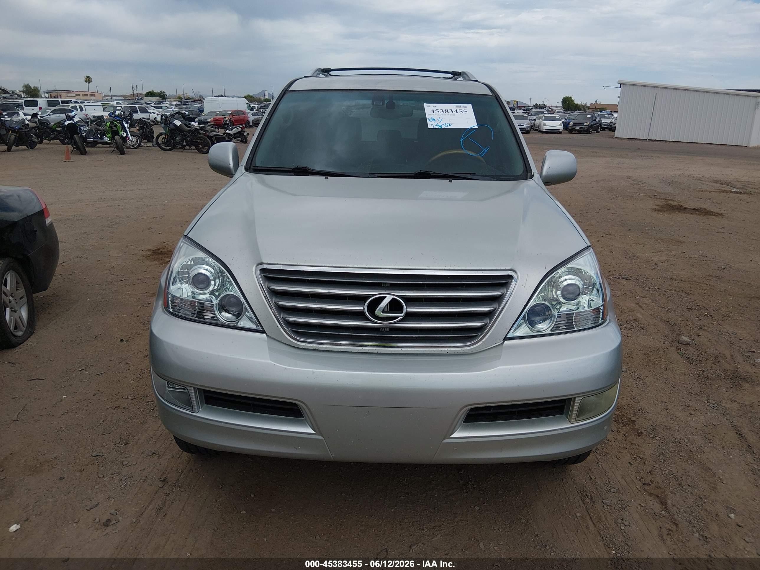 2004 Lexus Gx 470   Серый vin: JTJBT20X240026868