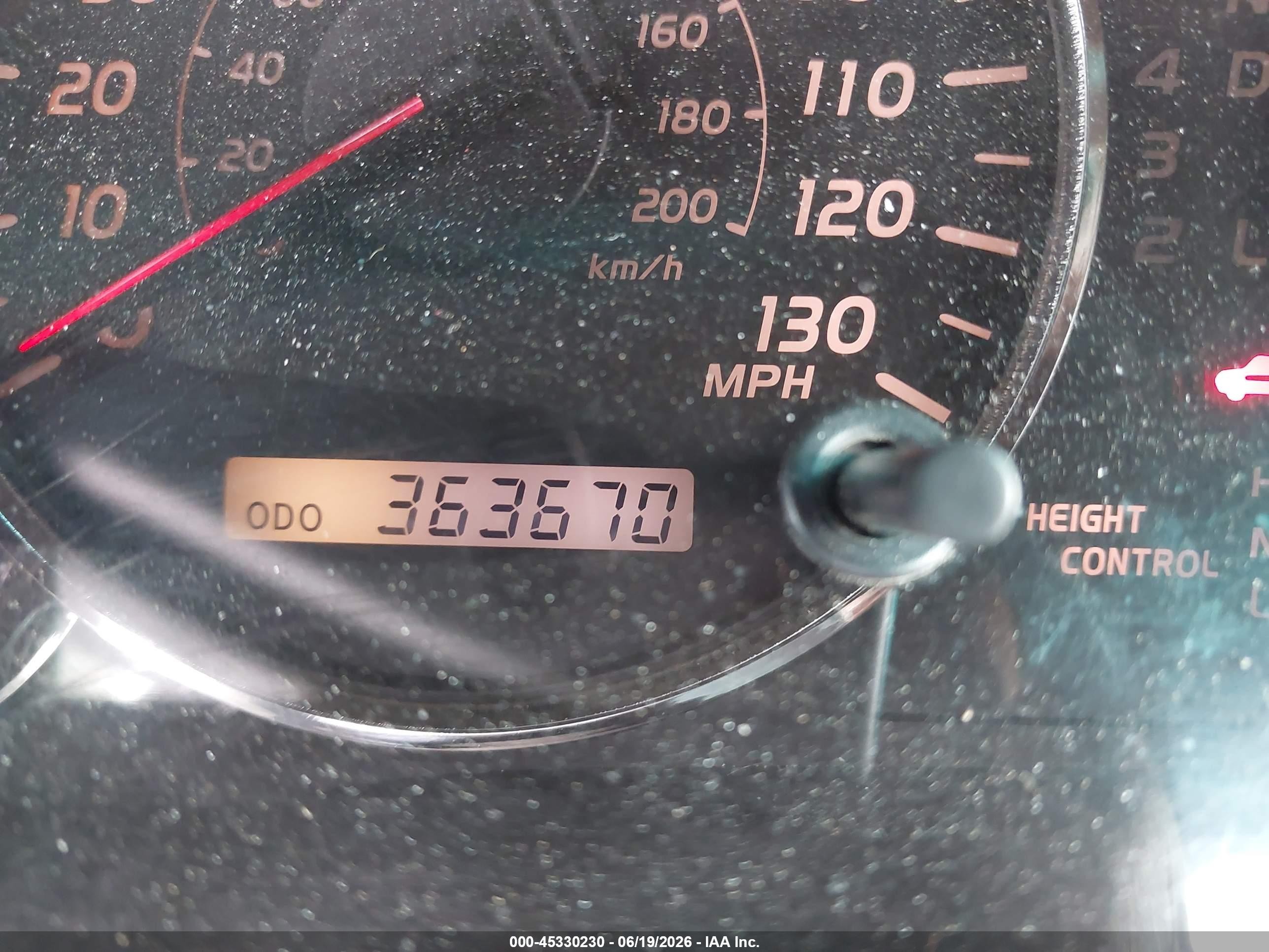 2004 Lexus Gx 470   Black vin: JTJBT20X240027955