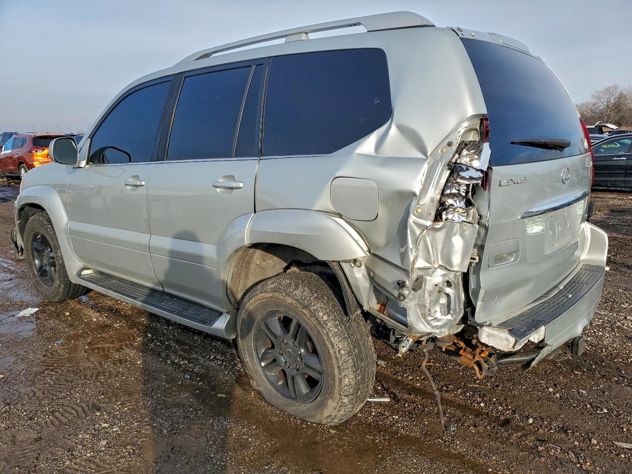 2004 Lexus Gx 470 Silver vin: JTJBT20X240033352