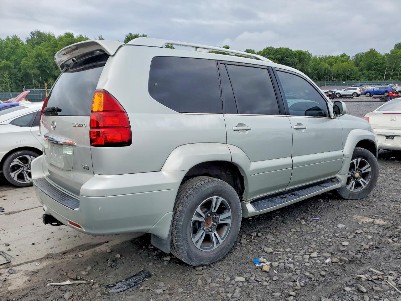 2004 Lexus Gx 470 Silver vin: JTJBT20X240042097