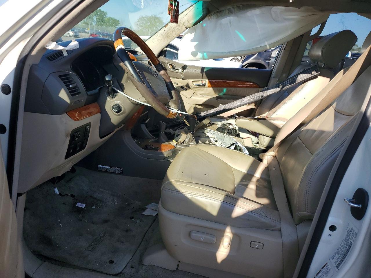 2004 Lexus Gx 470 Белый vin: JTJBT20X240054038