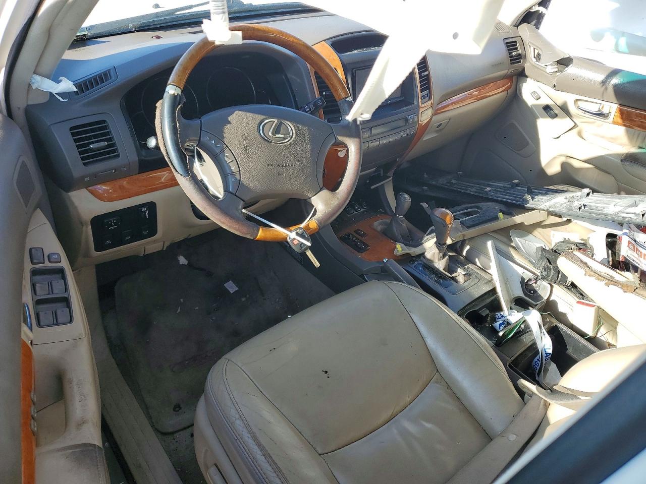 2004 Lexus Gx 470 Белый vin: JTJBT20X240054038