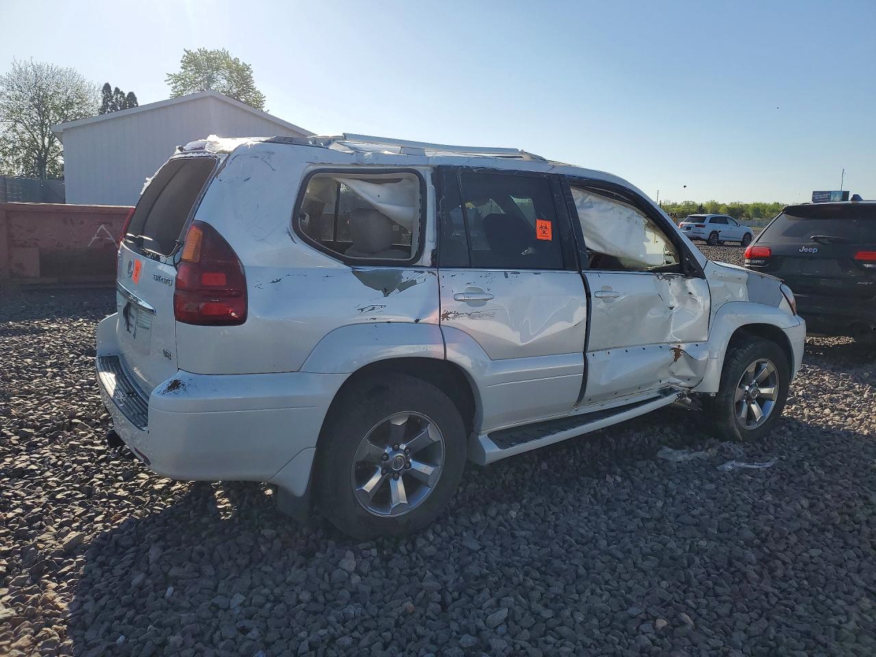 2004 Lexus Gx 470 Белый vin: JTJBT20X240054038