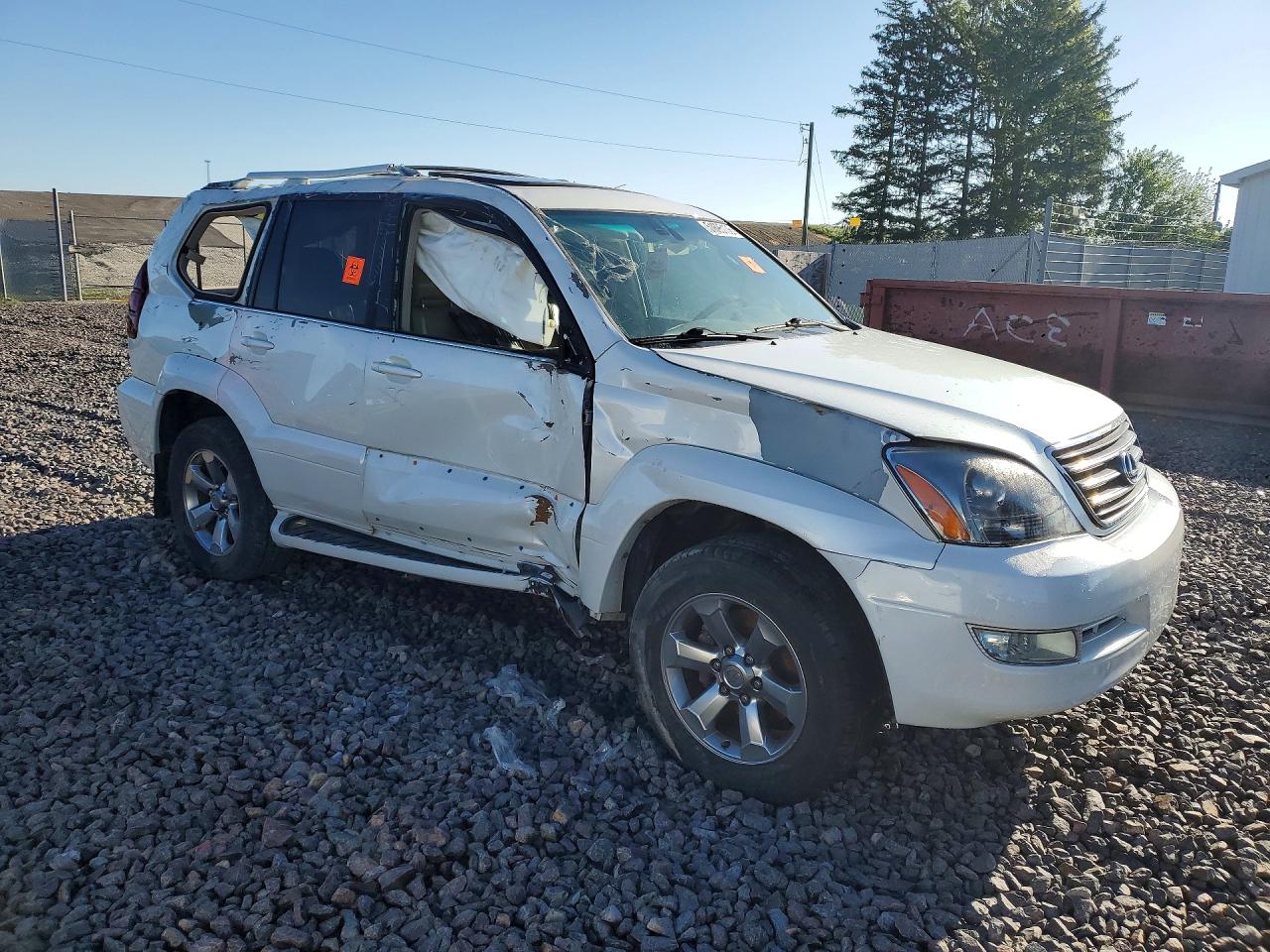 2004 Lexus Gx 470 Белый vin: JTJBT20X240054038