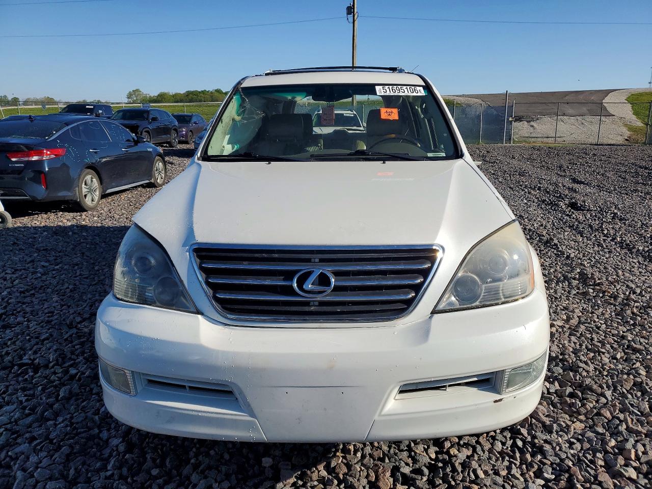 2004 Lexus Gx 470 Белый vin: JTJBT20X240054038