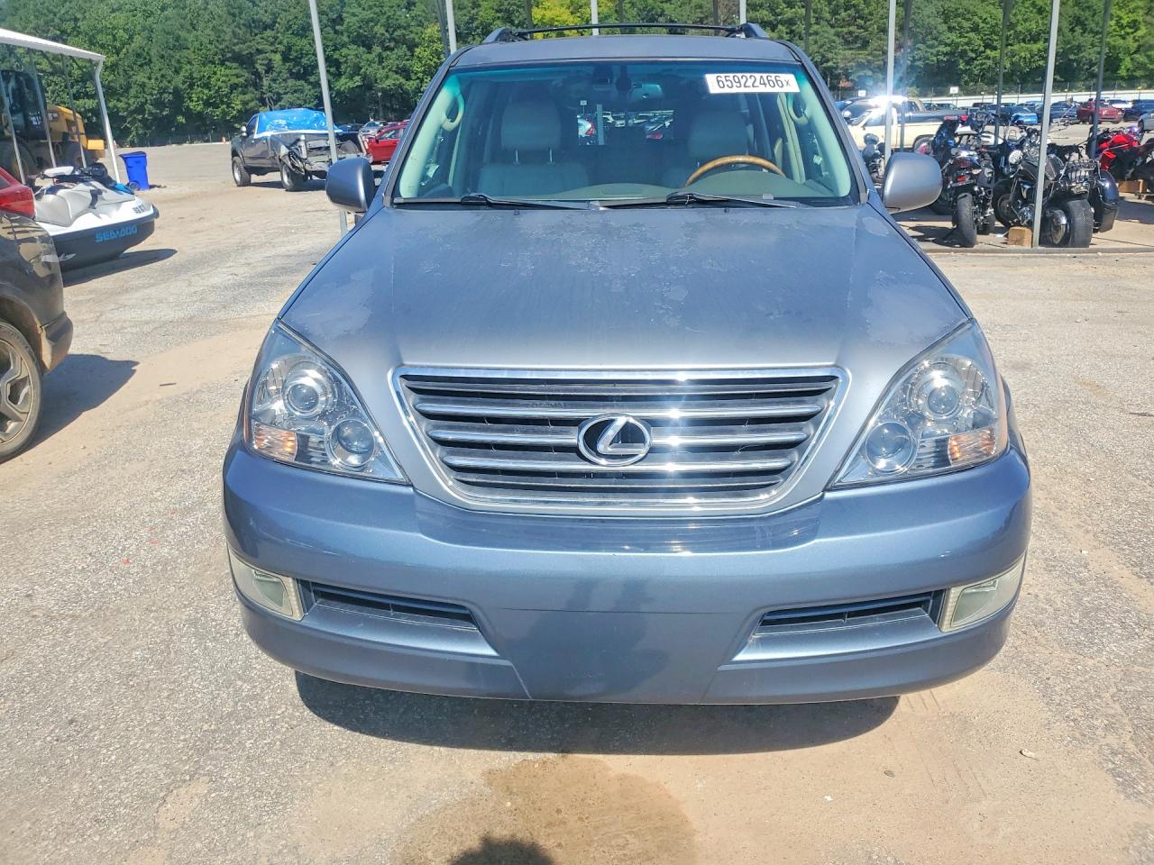 2005 Lexus Gx 470 Silver vin: JTJBT20X250084173