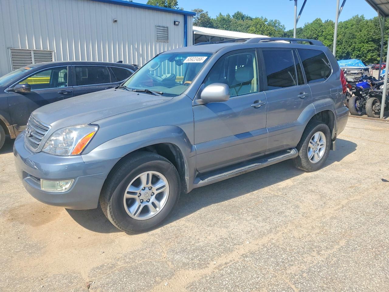 2005 Lexus Gx 470 Silver vin: JTJBT20X250084173