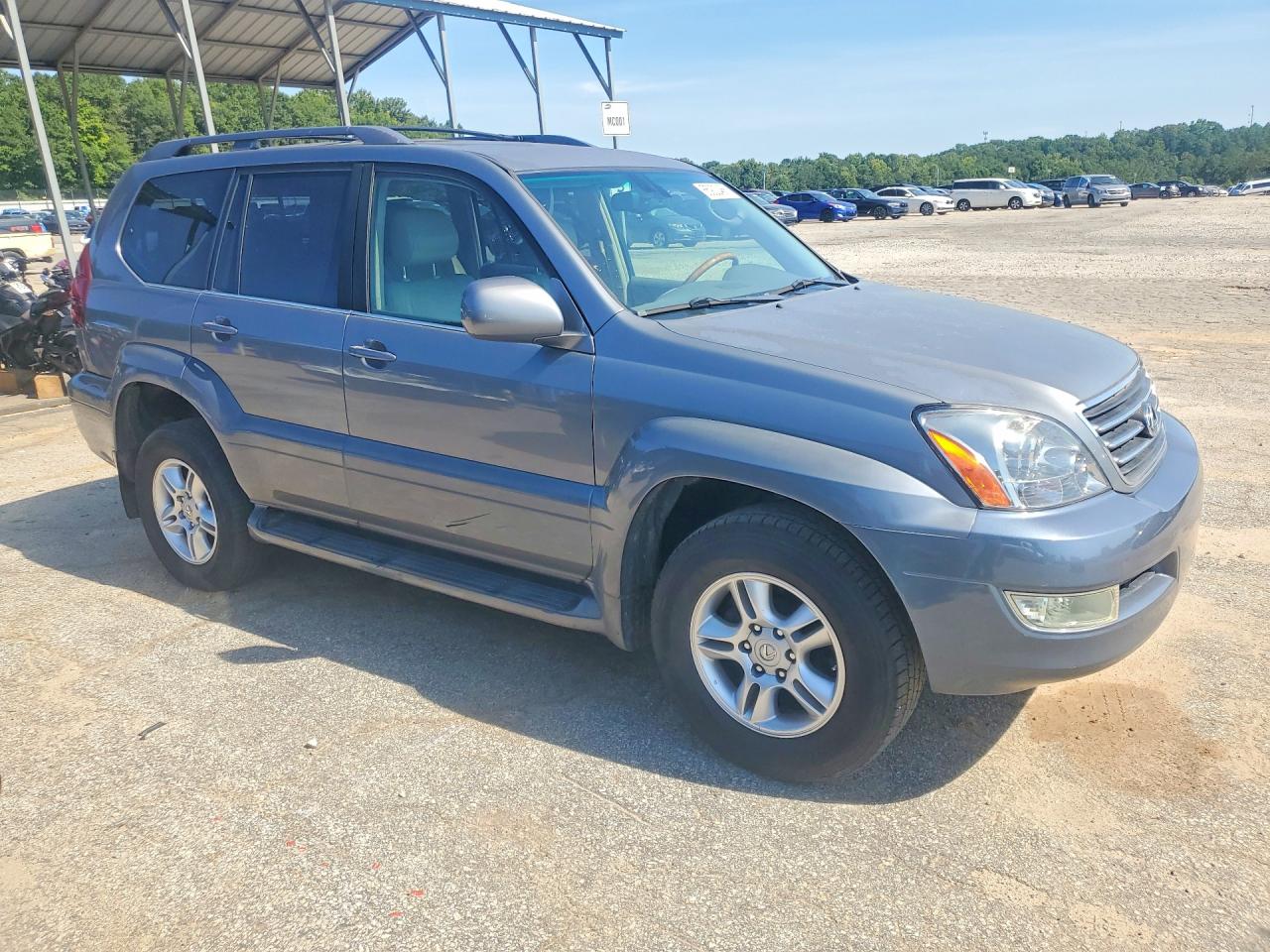 2005 Lexus Gx 470 Silver vin: JTJBT20X250084173