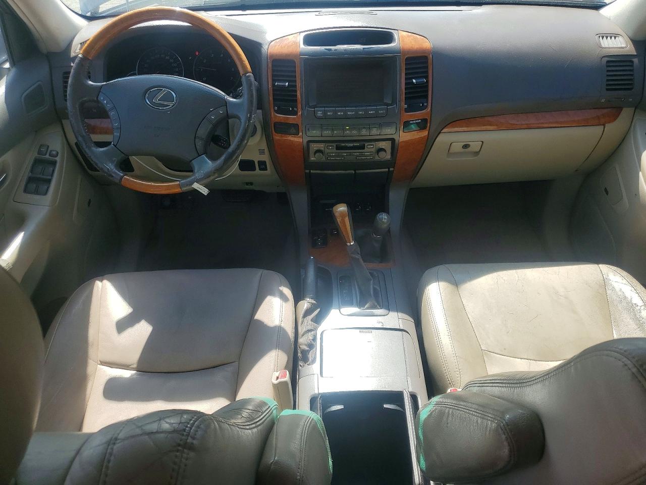 2005 Lexus Gx 470 Silver vin: JTJBT20X250084173