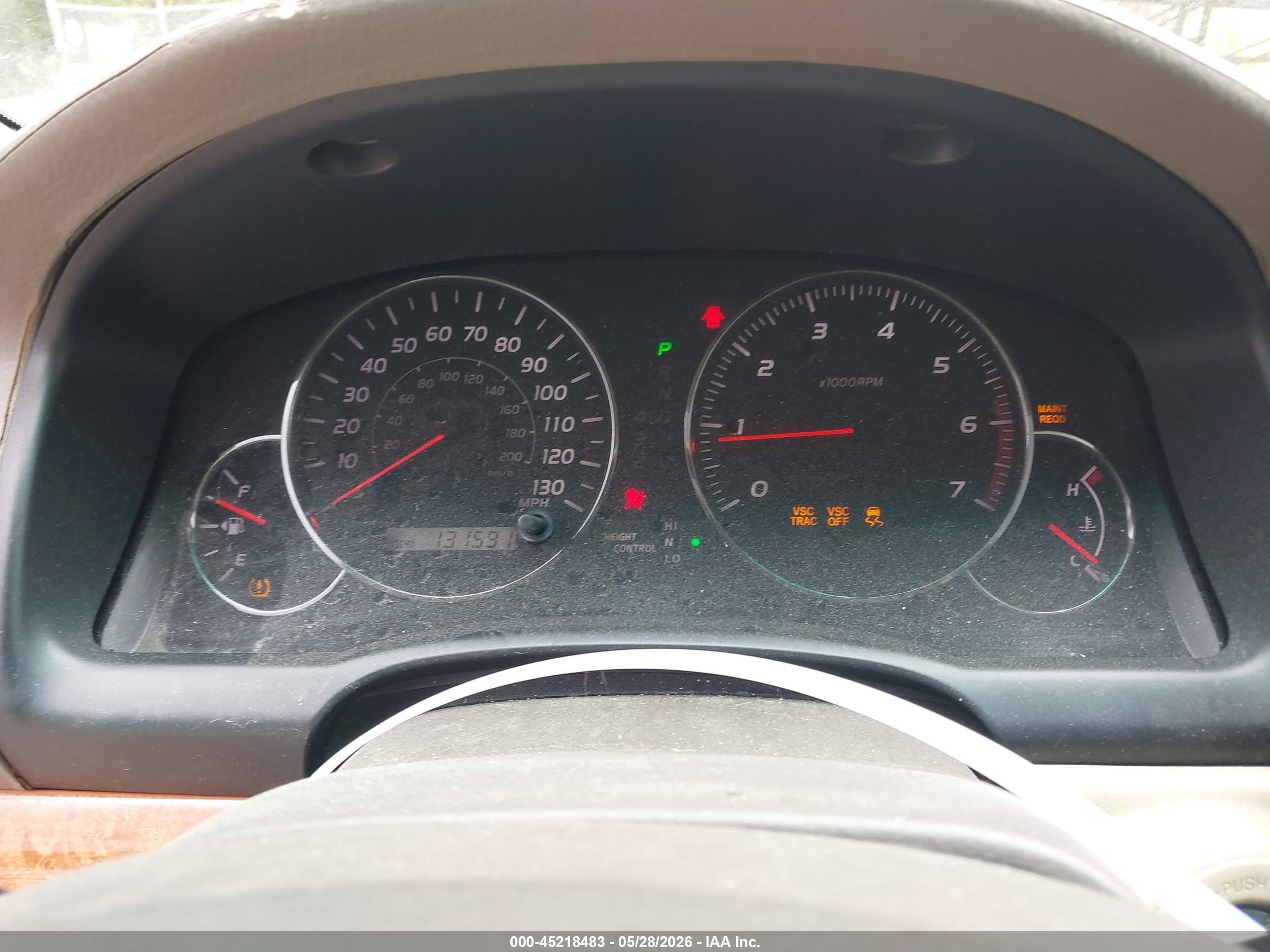 2005 Lexus Gx 470   White vin: JTJBT20X250086263