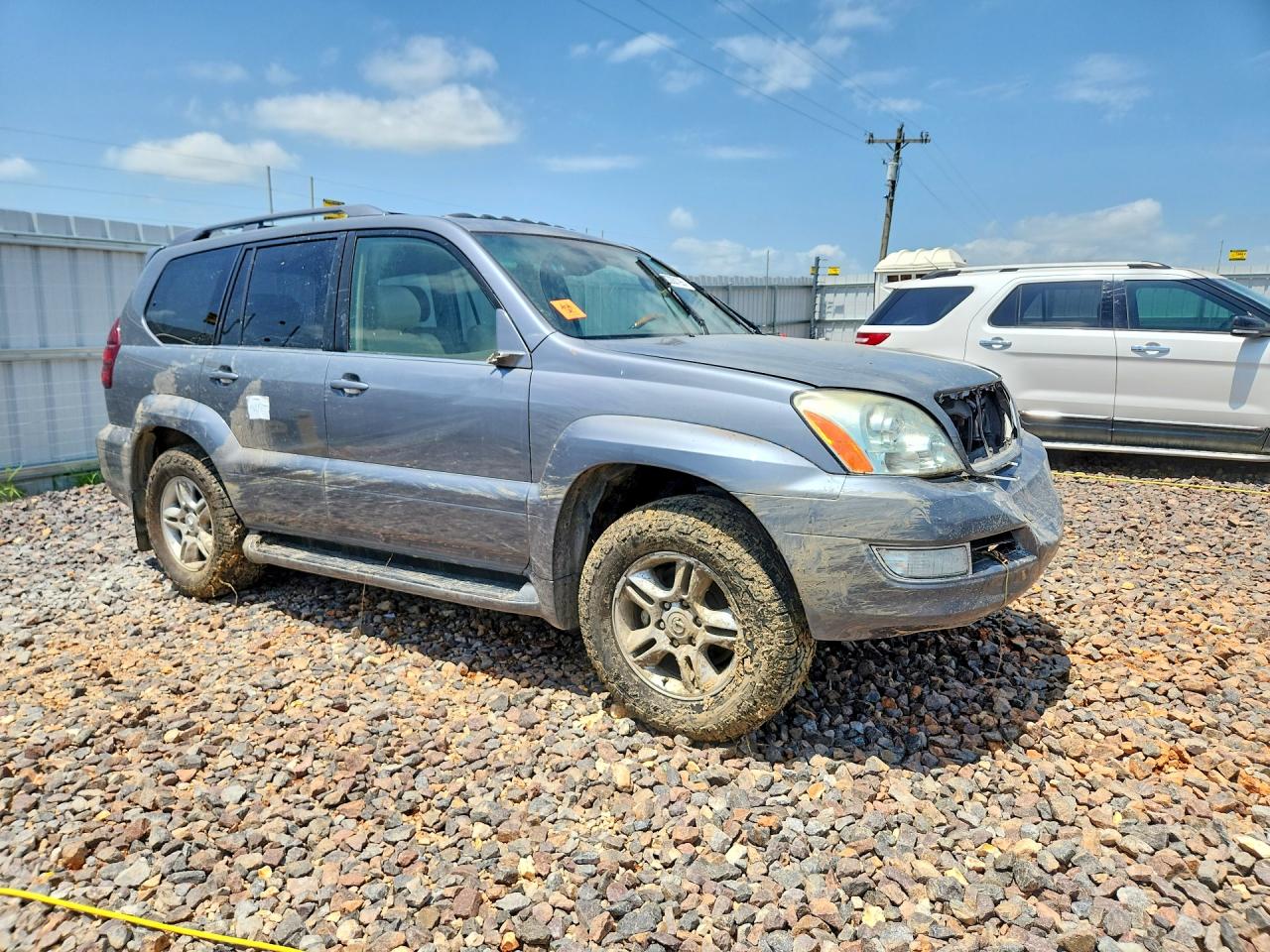 2006 Lexus Gx 470 Gray vin: JTJBT20X260108098