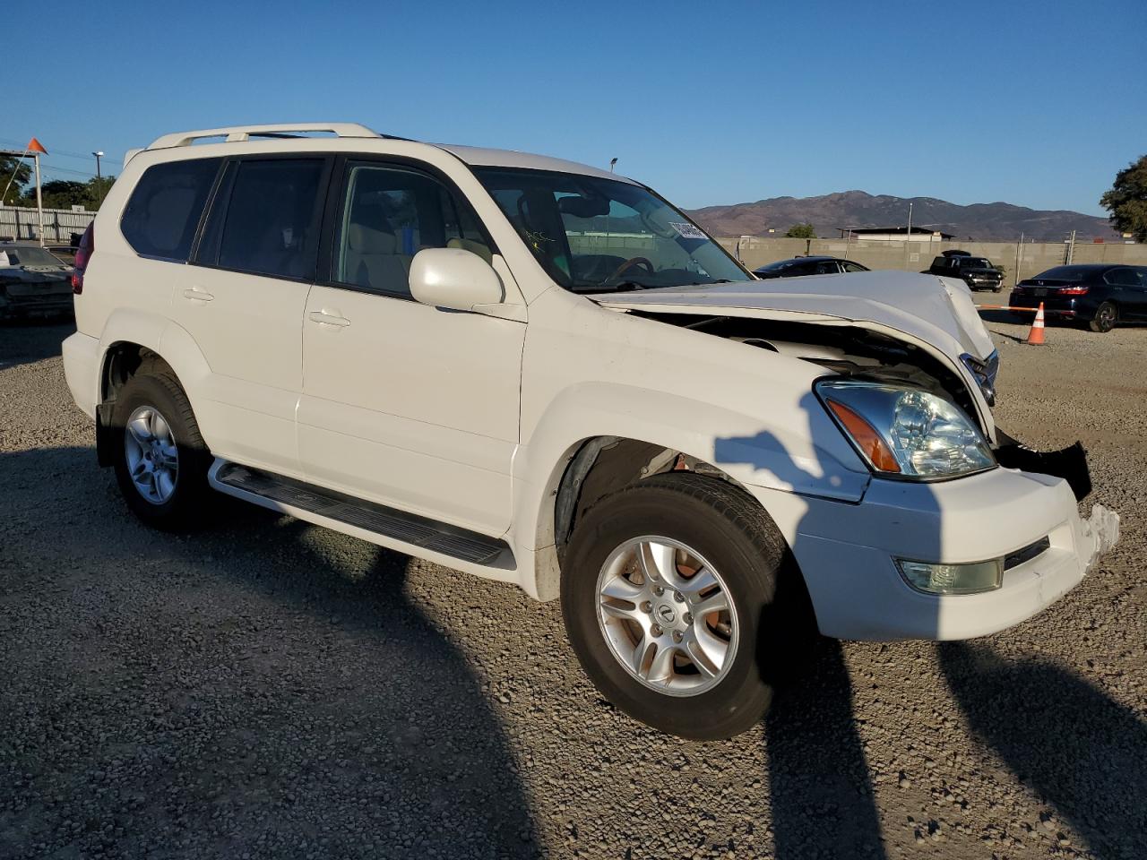 2006 Lexus Gx 470 Белый vin: JTJBT20X260114192