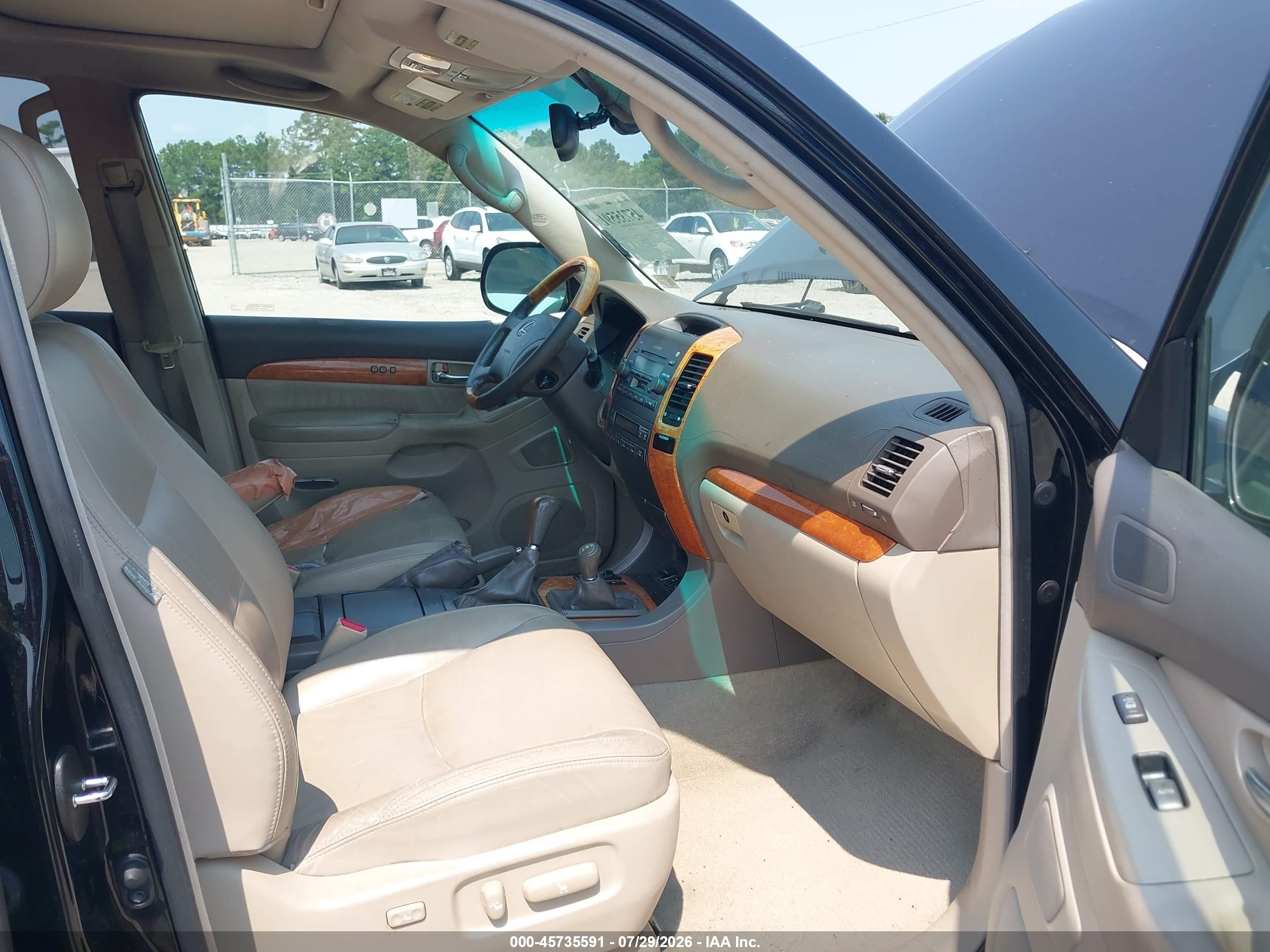 2006 Lexus Gx 470 Black vin: JTJBT20X260124091
