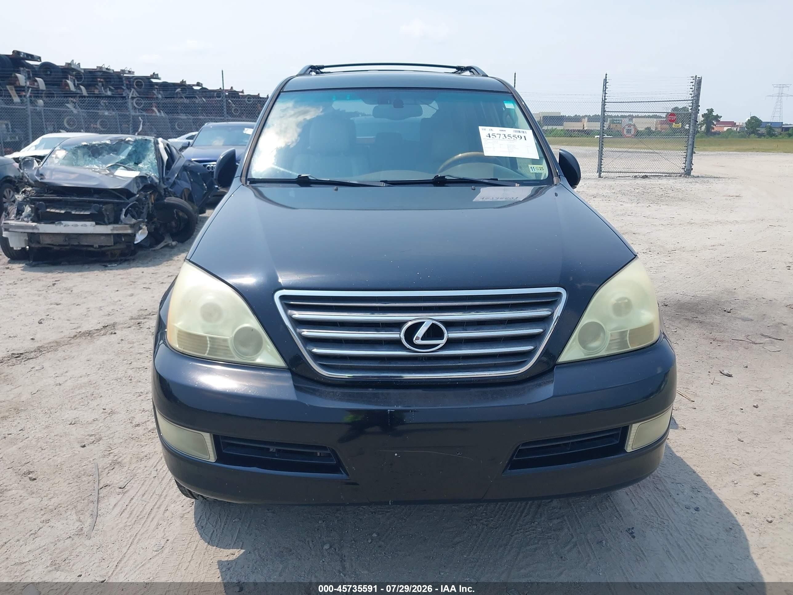2006 Lexus Gx 470 Black vin: JTJBT20X260124091