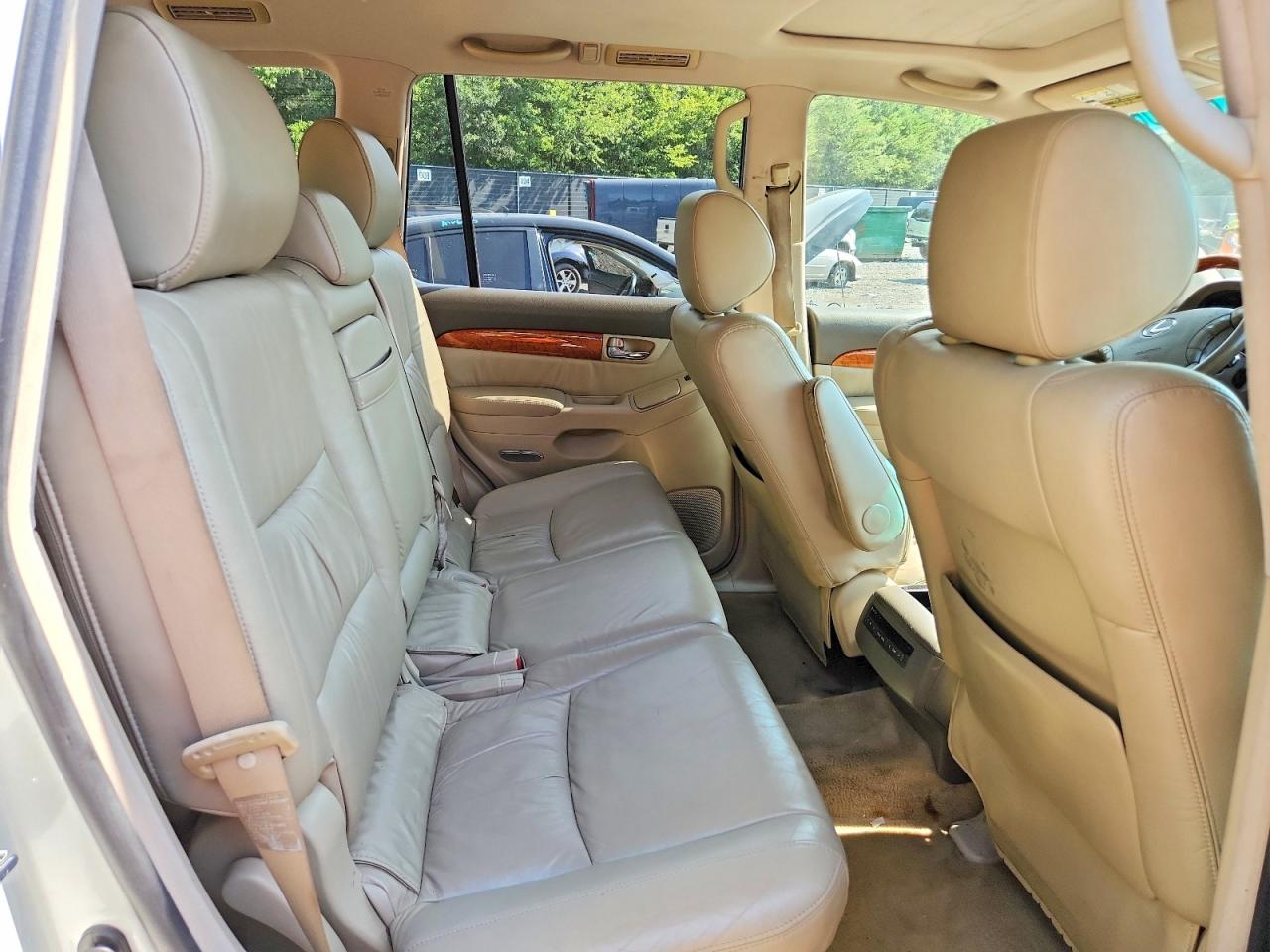 2007 Lexus Gx 470 White vin: JTJBT20X270127882