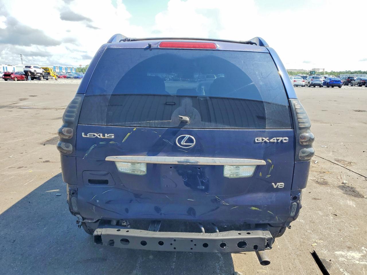 2007 Lexus Gx 470 Blue vin: JTJBT20X270135660