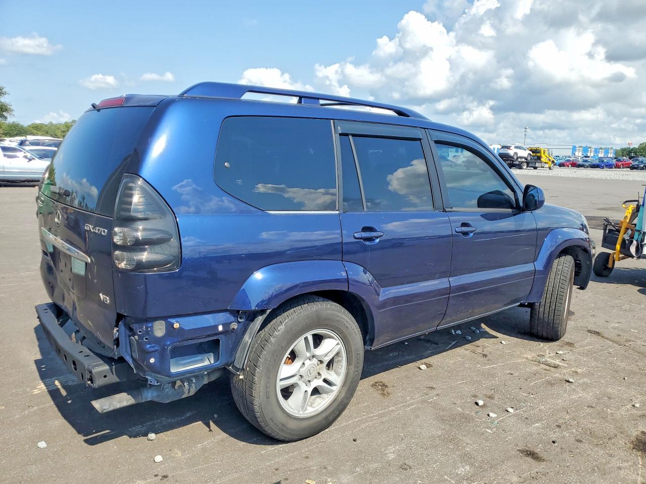 2007 Lexus Gx 470 Blue vin: JTJBT20X270135660