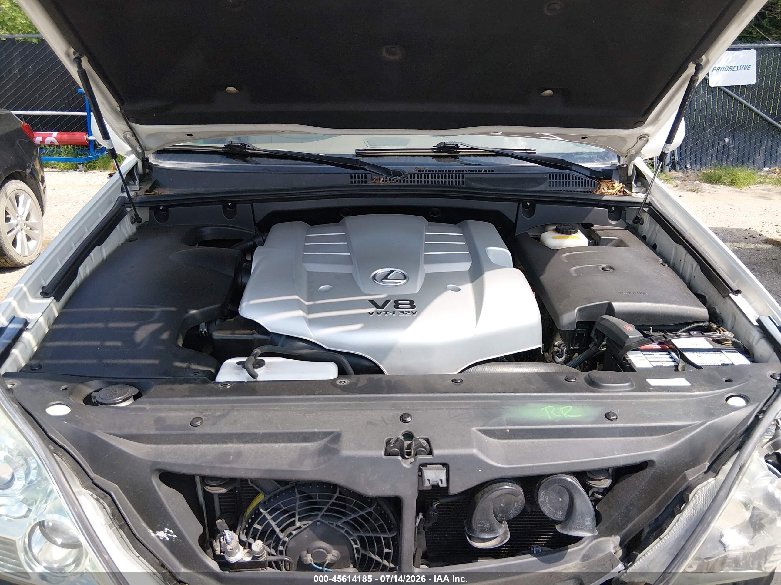 2007 Lexus Gx 470   Белый vin: JTJBT20X270140356