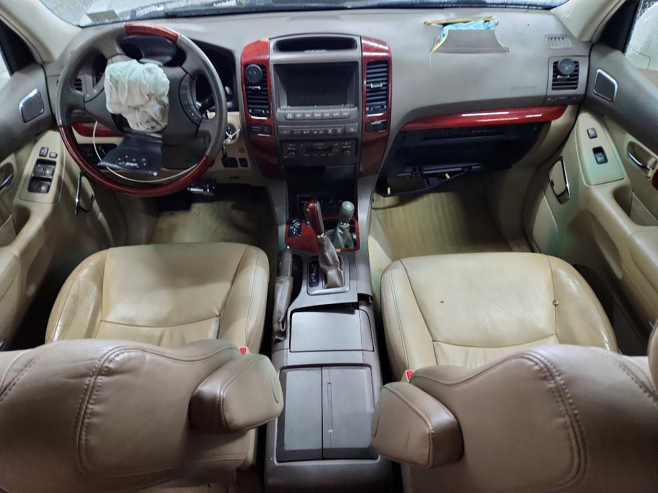 2008 Lexus Gx 470 White vin: JTJBT20X280153092