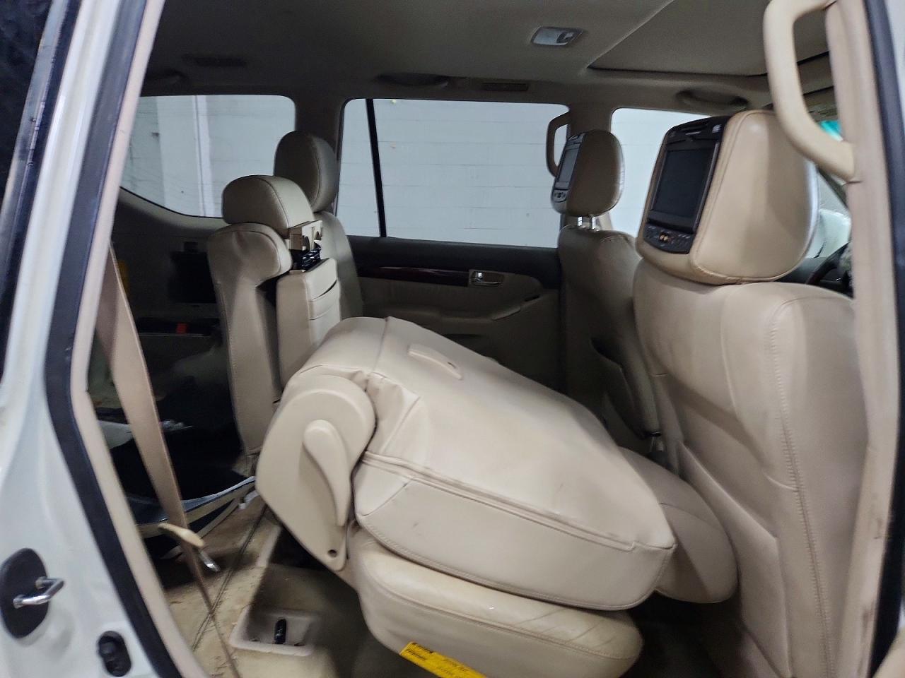 2008 Lexus Gx 470 White vin: JTJBT20X280153092