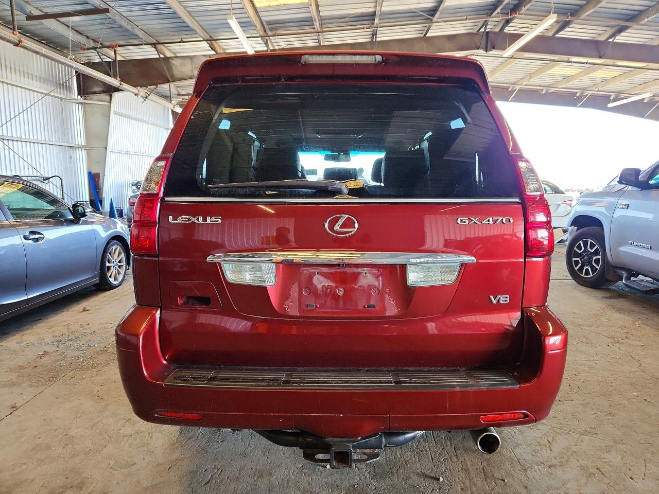 2008 Lexus Gx 470 Burgundy vin: JTJBT20X280155361