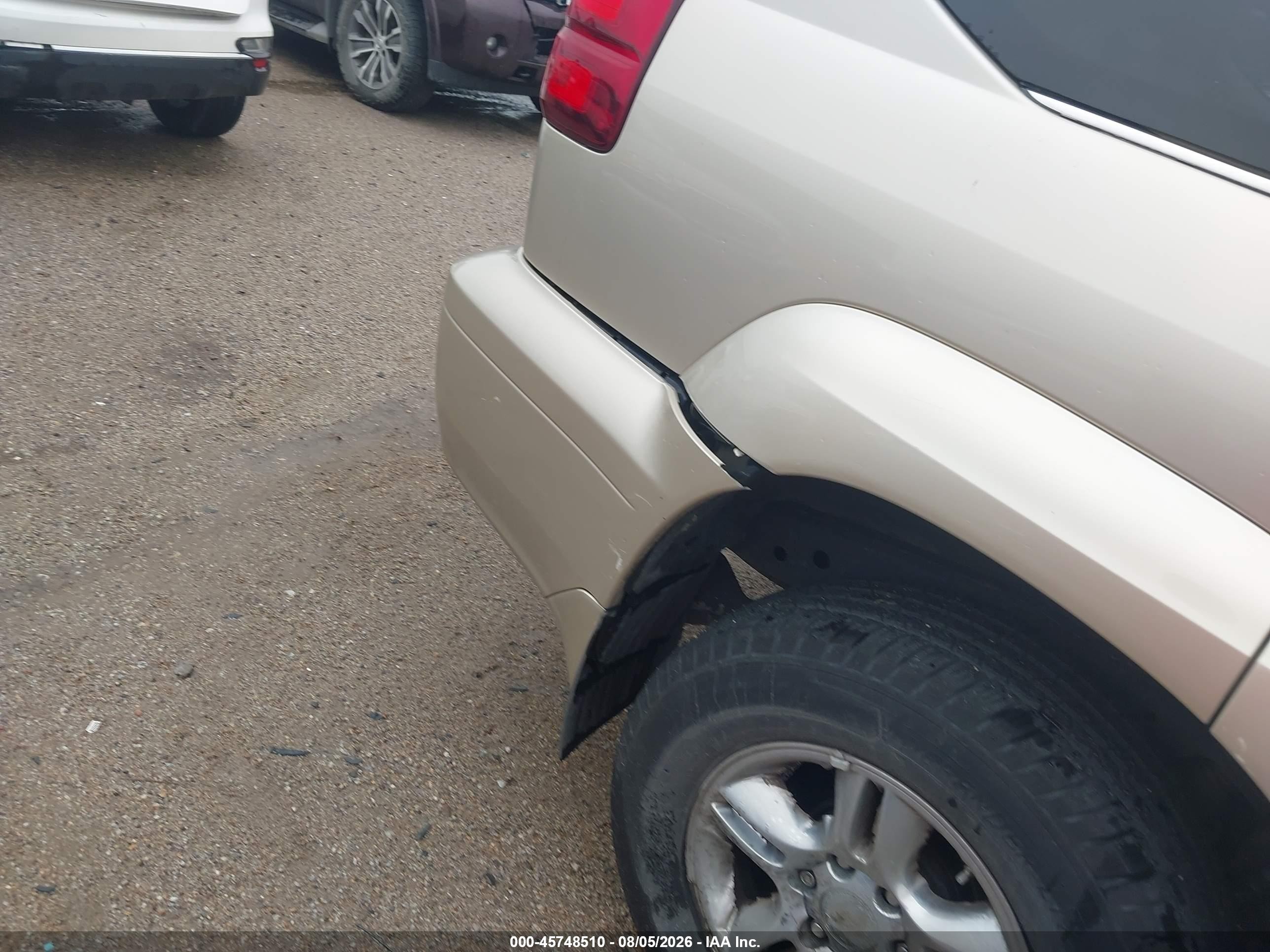 2008 Lexus Gx 470   Tan vin: JTJBT20X280156557