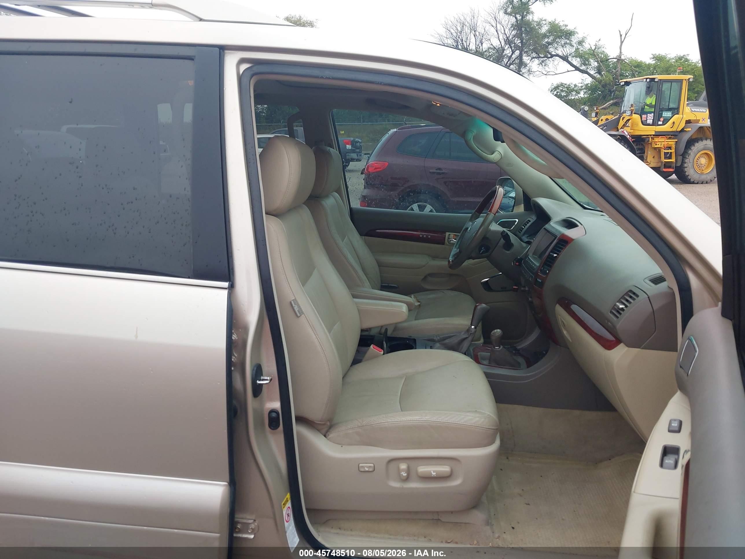 2008 Lexus Gx 470   Tan vin: JTJBT20X280156557