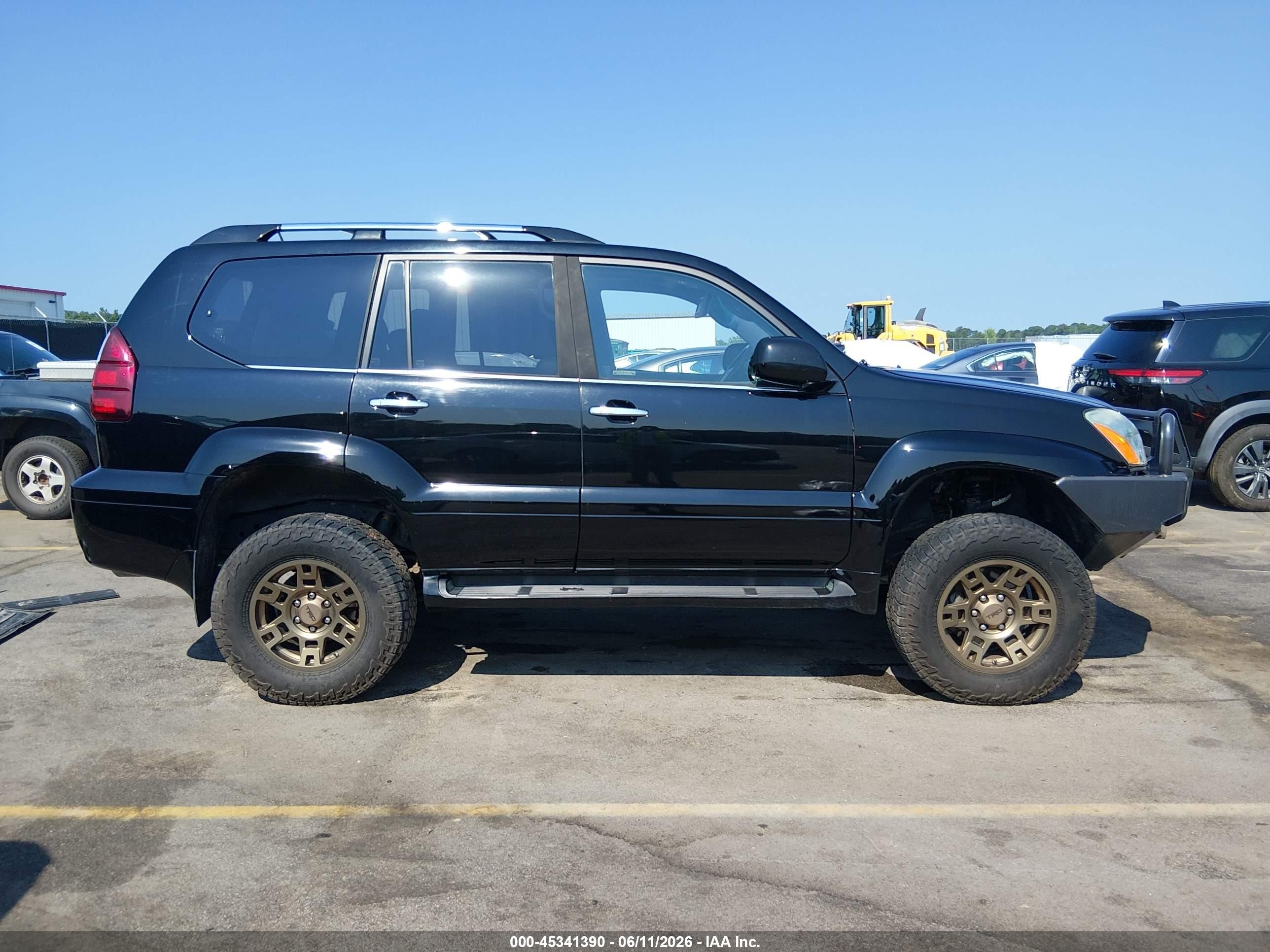 2009 Lexus Gx 470   Черный vin: JTJBT20X290175837