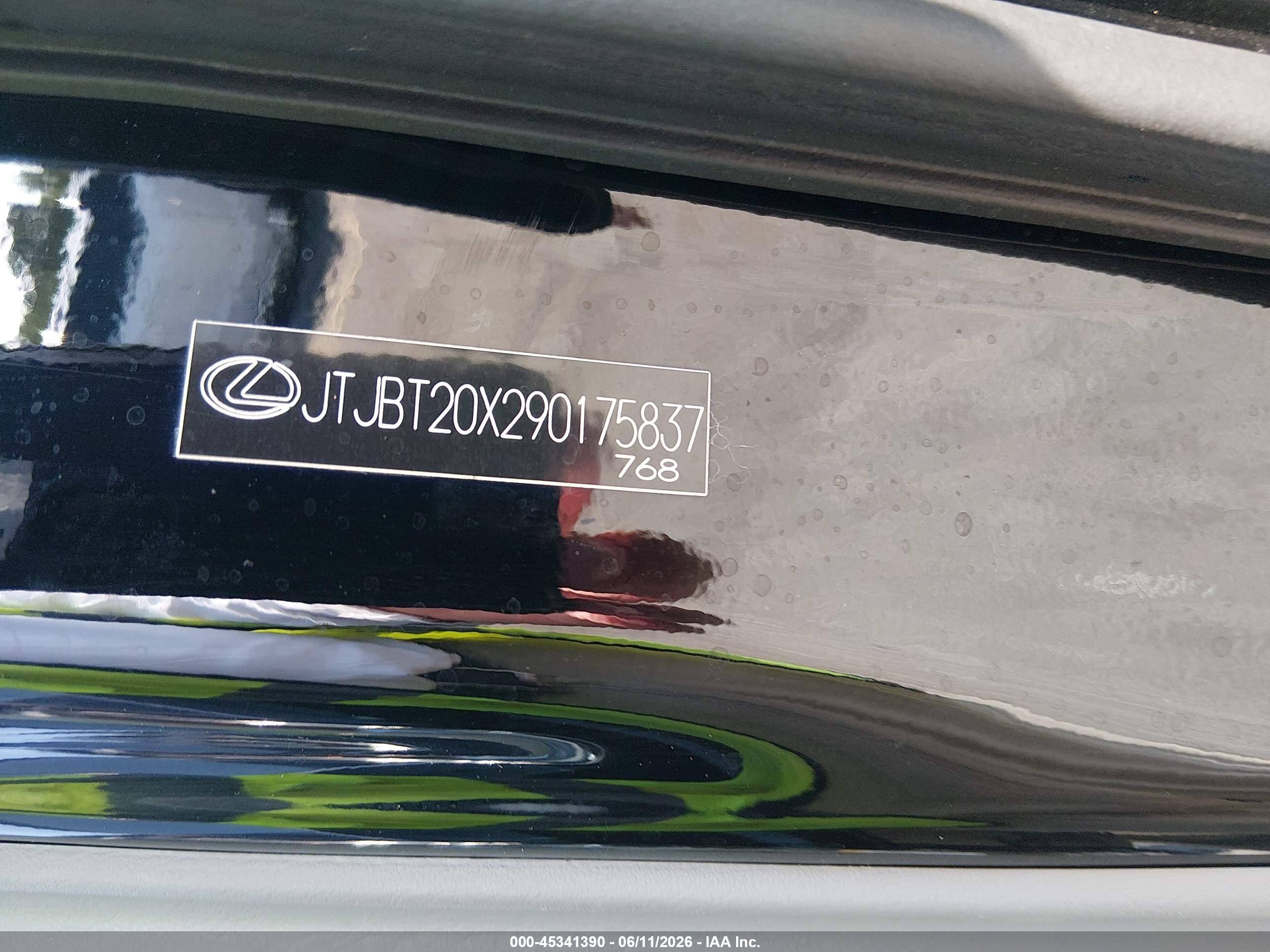 2009 Lexus Gx 470   Черный vin: JTJBT20X290175837