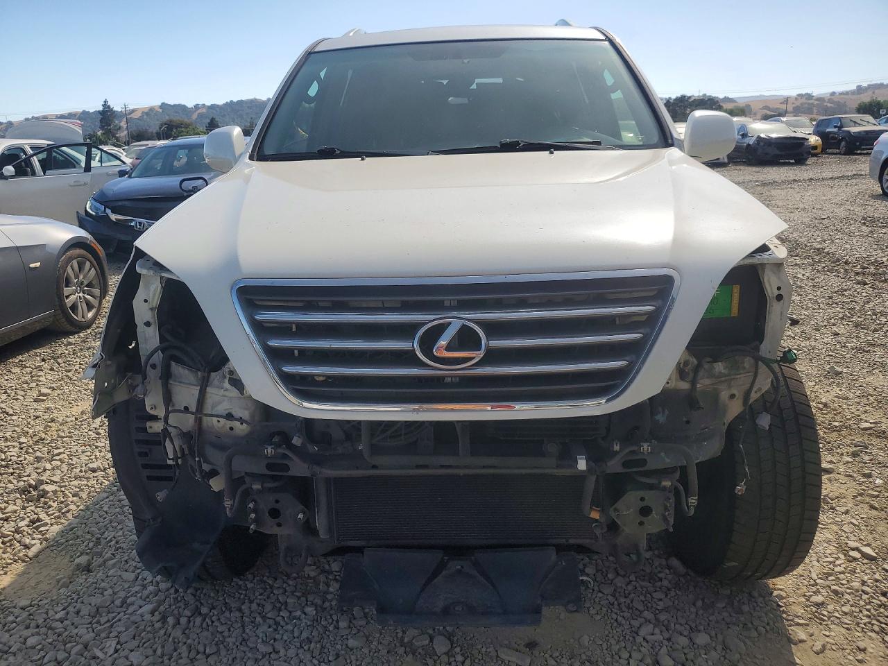 2009 Lexus Gx 470 White vin: JTJBT20X290178477