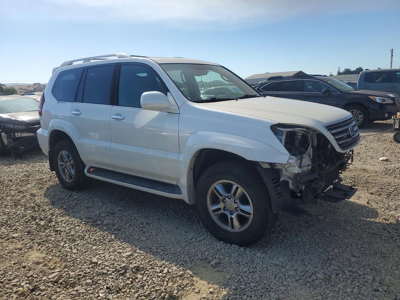 2009 Lexus Gx 470 White vin: JTJBT20X290178477