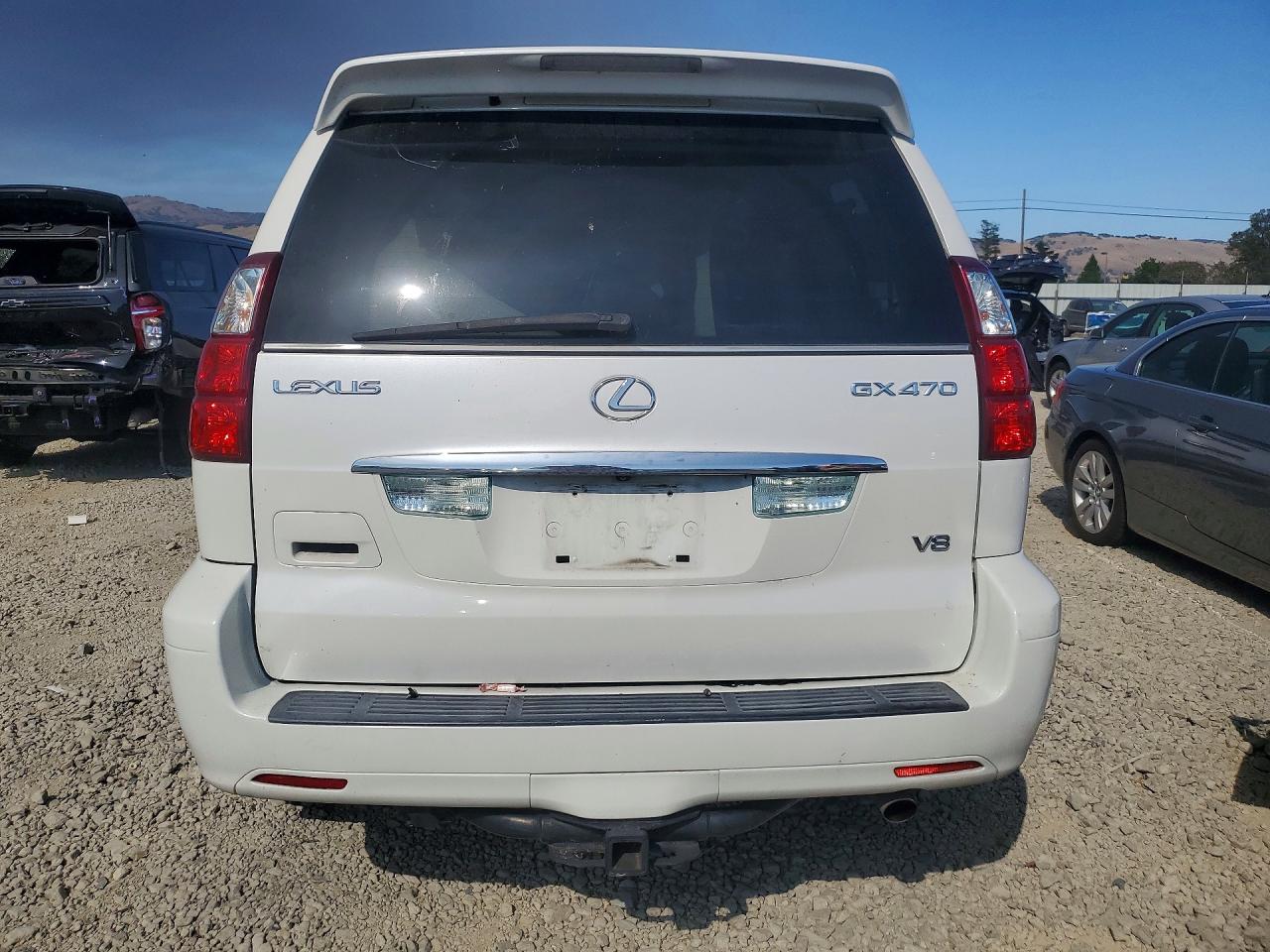 2009 Lexus Gx 470 White vin: JTJBT20X290178477