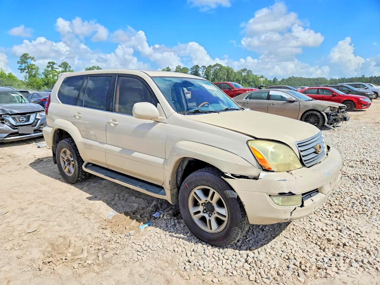 2003 Lexus Gx 470 Beige vin: JTJBT20X330006997