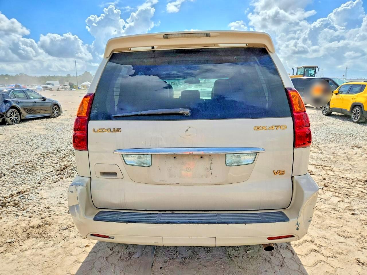 2003 Lexus Gx 470 Beige vin: JTJBT20X330006997