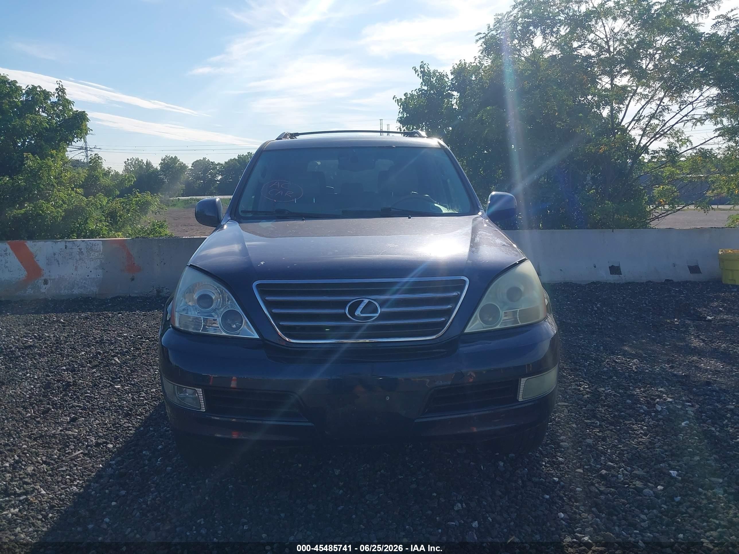 2004 Lexus Gx 470   Black vin: JTJBT20X340027513