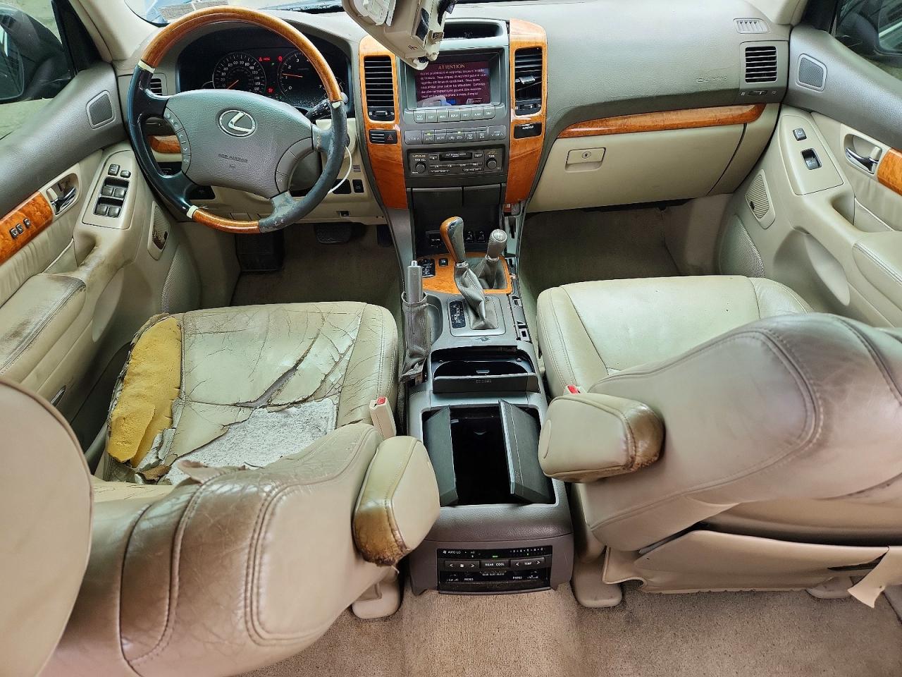 2004 Lexus Gx 470 Black vin: JTJBT20X340059328
