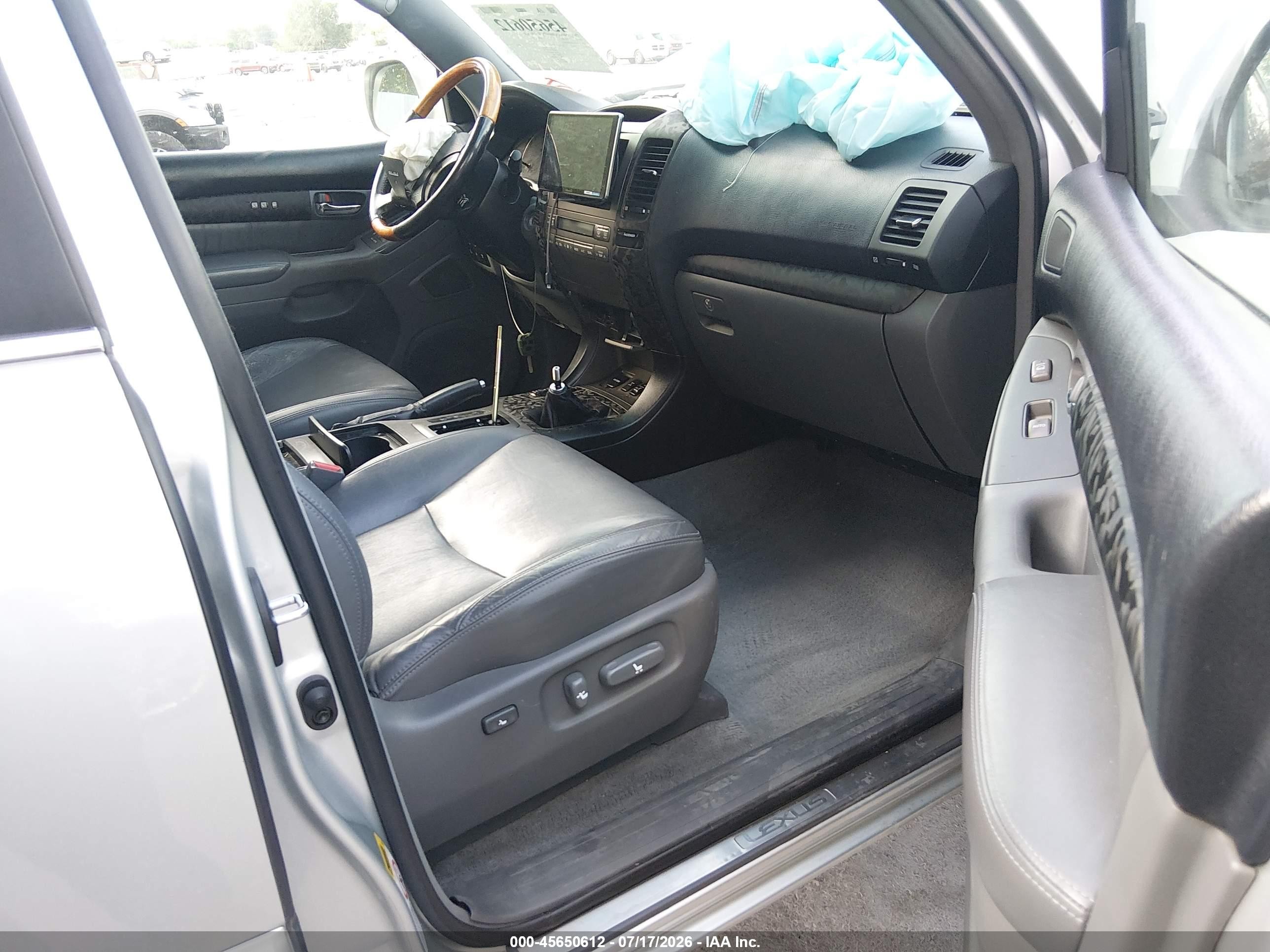 2004 Lexus Gx 470   Серебряный vin: JTJBT20X340064819