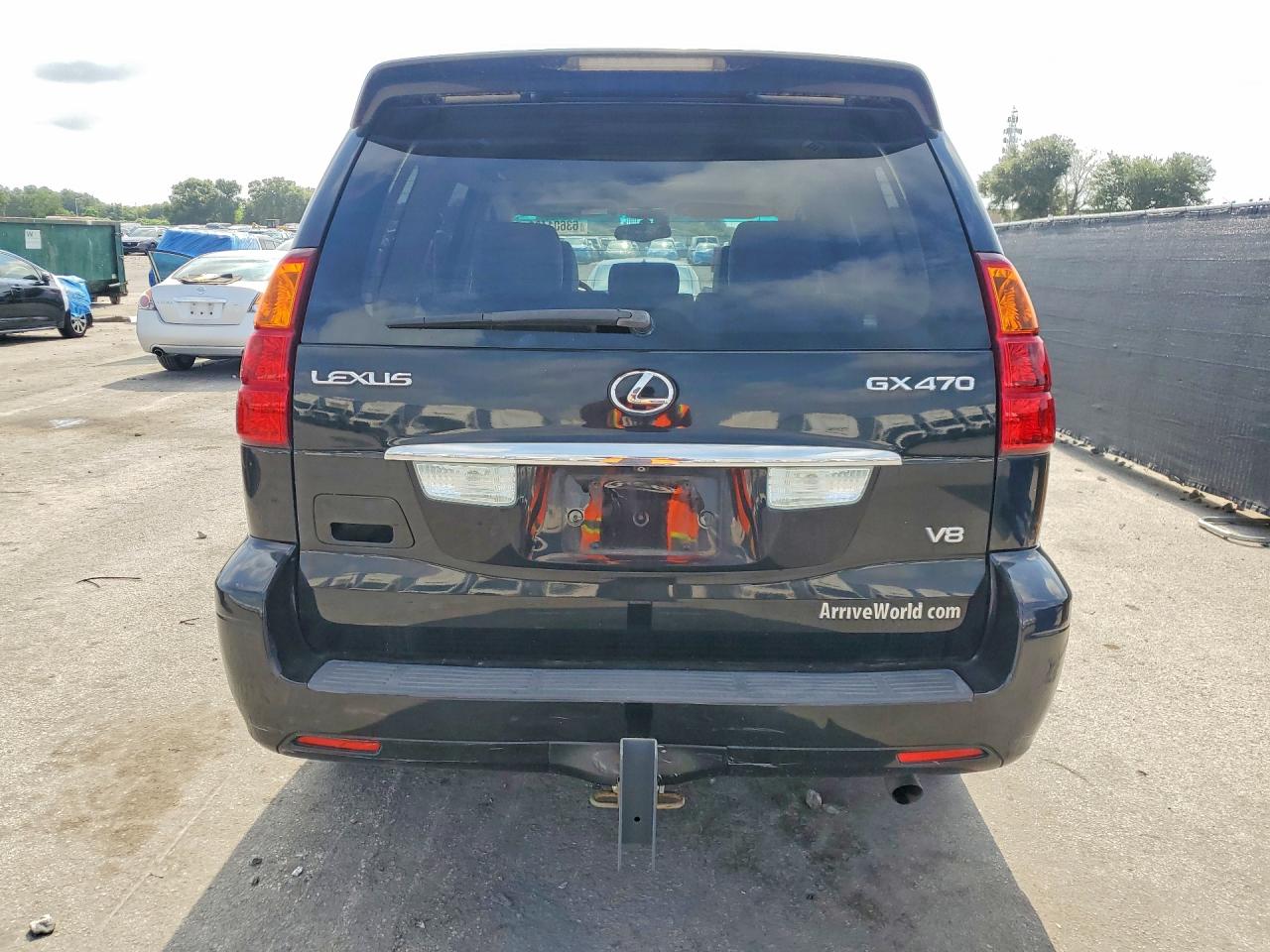 2005 Lexus Gx Черный vin: JTJBT20X350073294