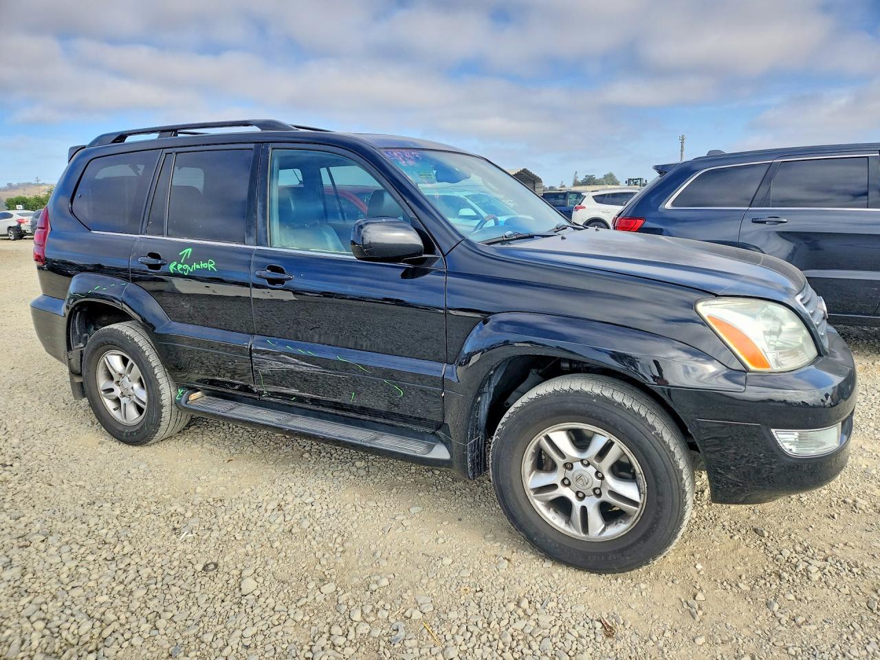 2005 Lexus Gx 470 Black vin: JTJBT20X350075126
