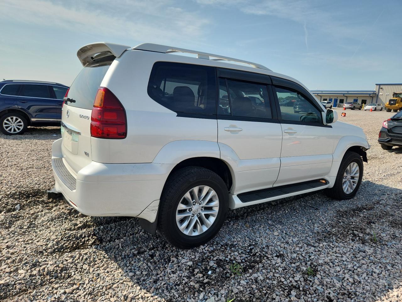 2005 Lexus Gx 470 White vin: JTJBT20X350081931