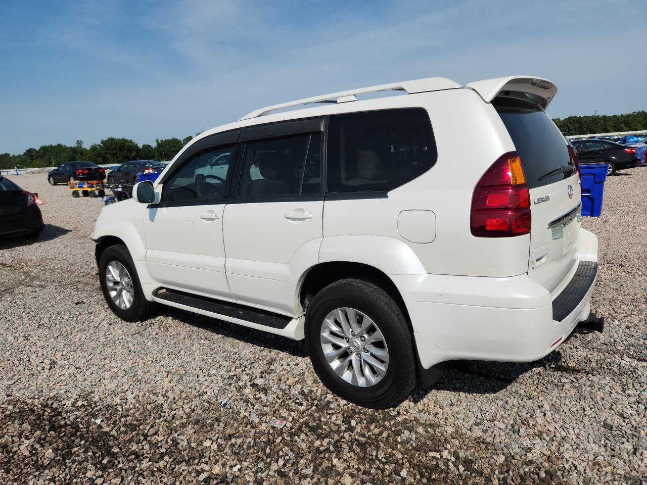 2005 Lexus Gx 470 White vin: JTJBT20X350081931
