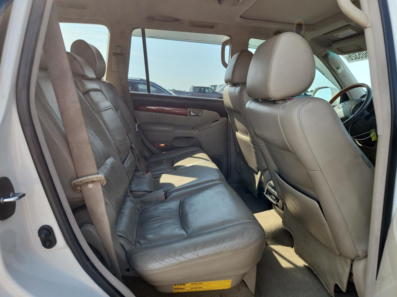 2005 Lexus Gx 470 White vin: JTJBT20X350081931