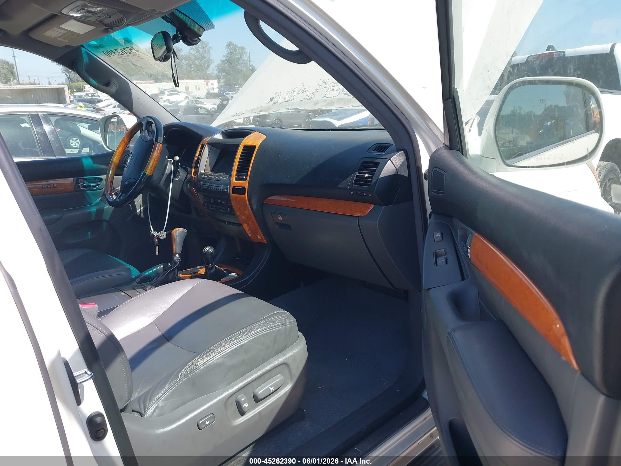 2006 Lexus Gx 470   Белый vin: JTJBT20X360096575