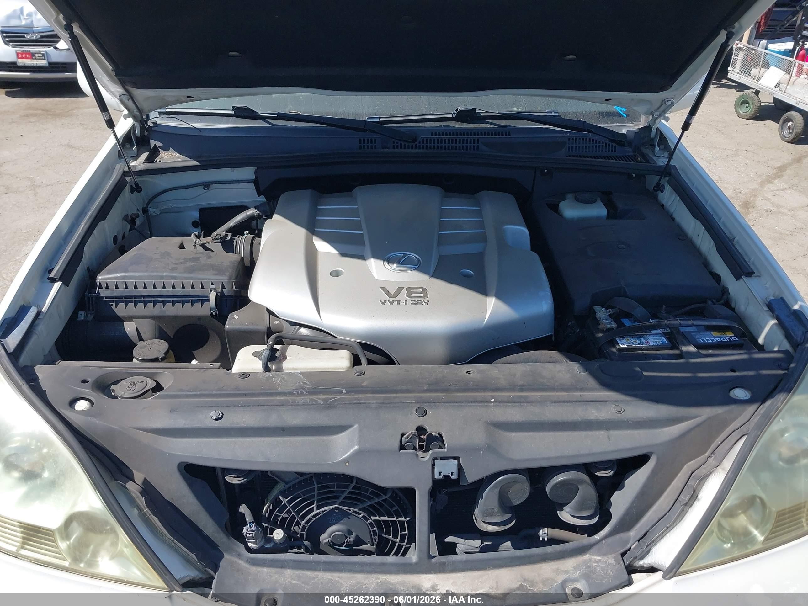 2006 Lexus Gx 470   Белый vin: JTJBT20X360096575