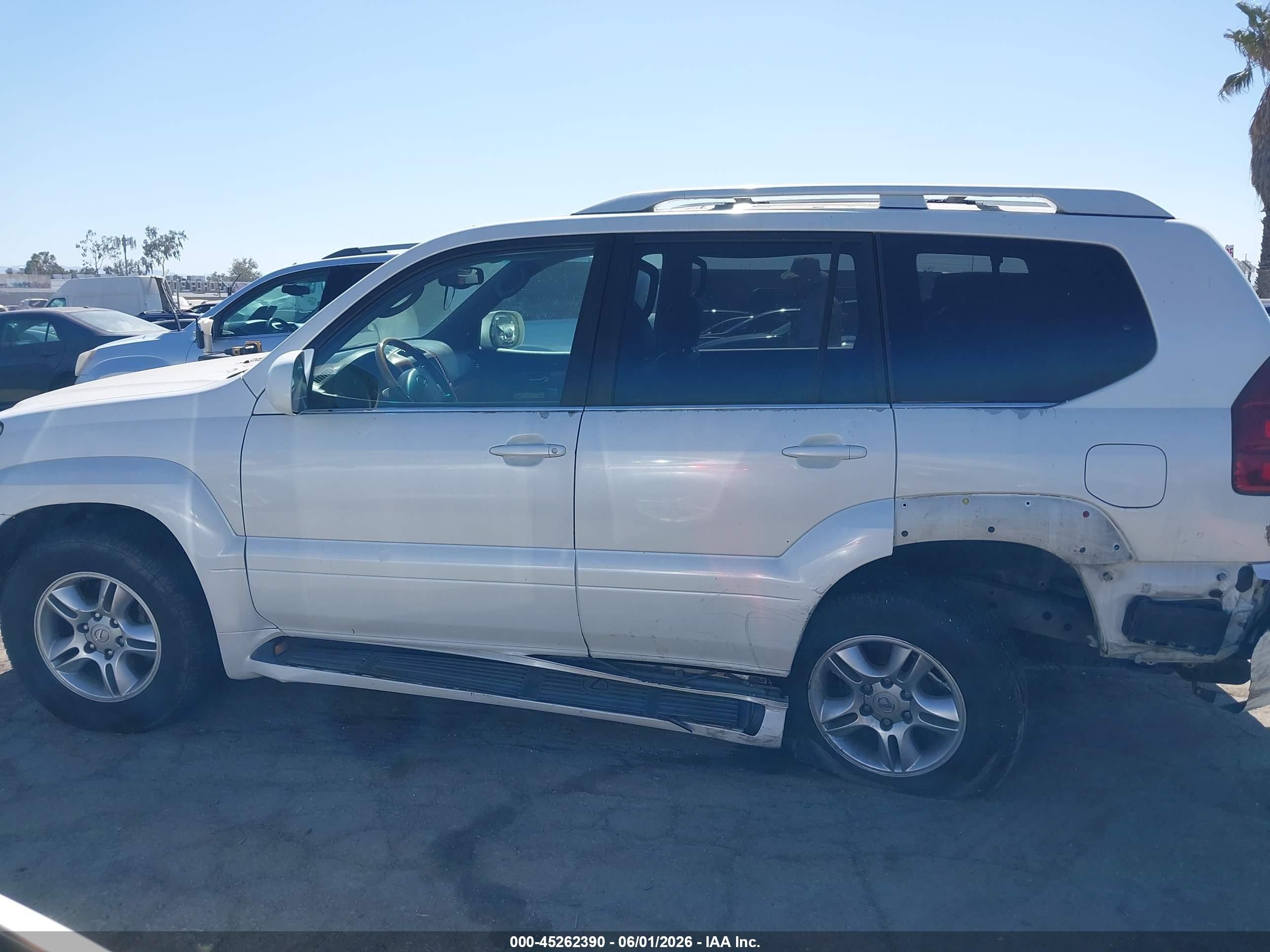 2006 Lexus Gx 470   Белый vin: JTJBT20X360096575